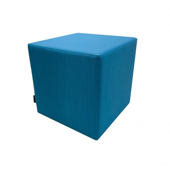 Taburet jeans kocka 40 cm x 40 cm x 40 cm